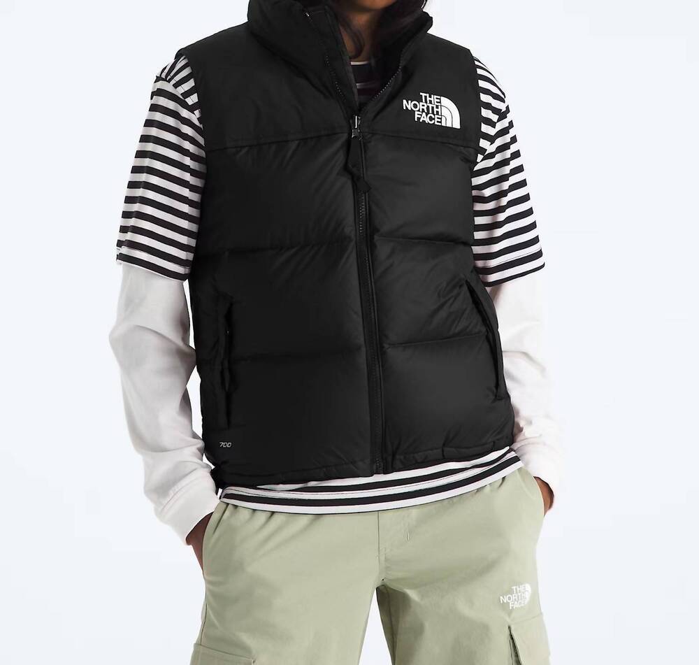 NEW THE NORTH FACE 1996 retro nuptse vest in black